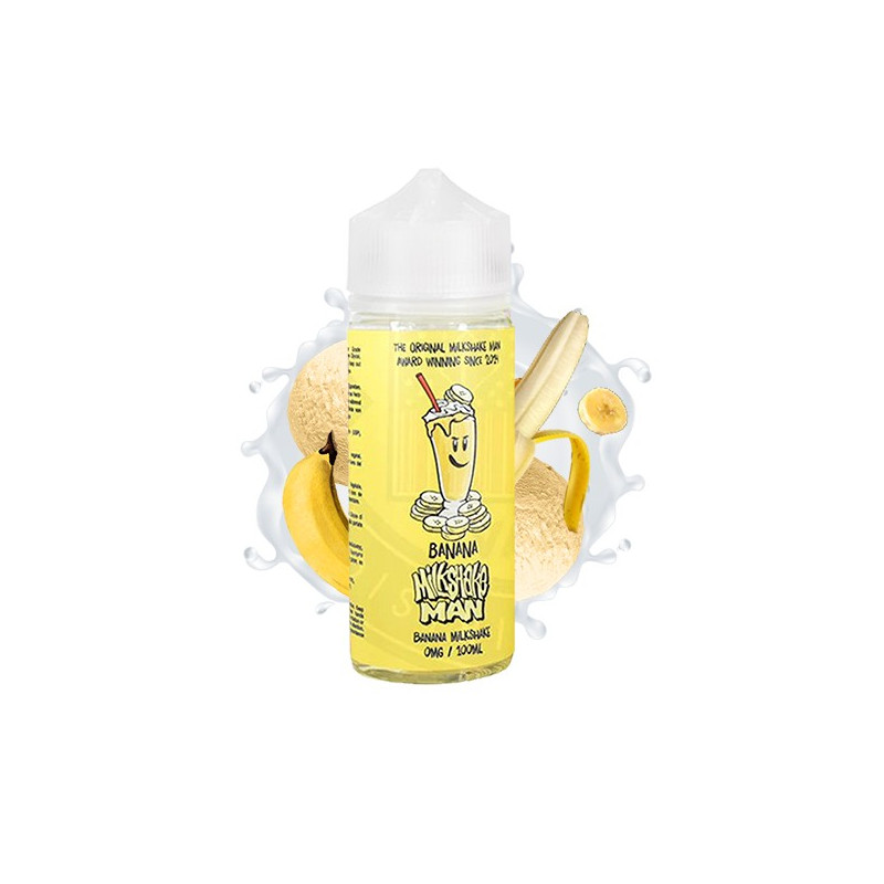 Banana 100ml Milkshake Man by Marina Vape