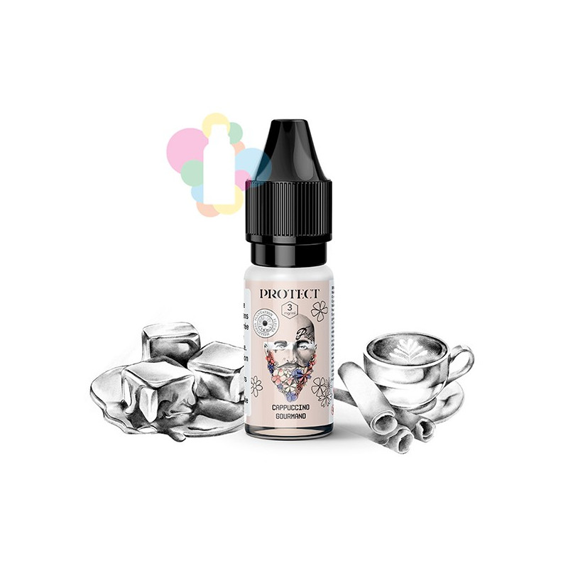 Cappuccino Gourmand 10ml Protect (10 pièces)