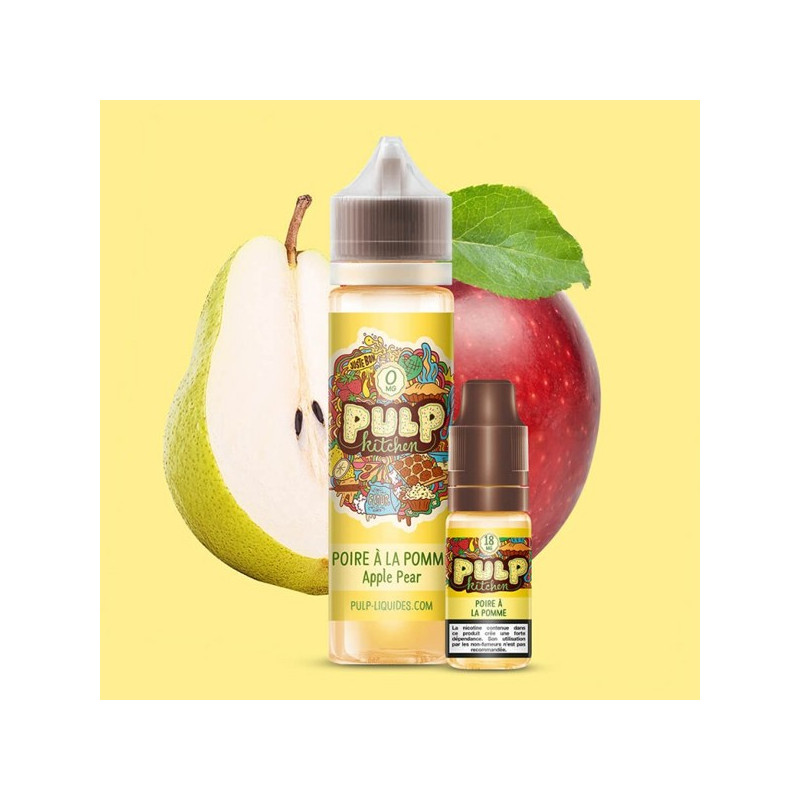 Pack Poire à la Pomme 60ml Pulp Kitchen by Pulp