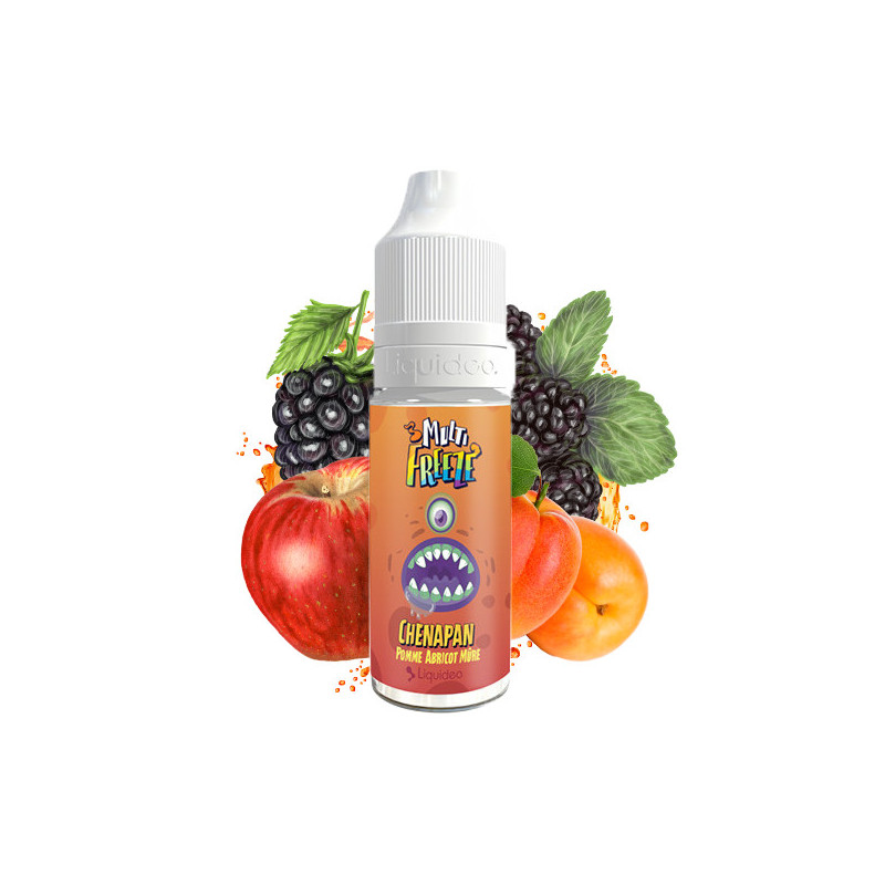 Chenapan - Pomme Abricot Mûre 10ml Multi Freeze by Liquideo (15 pièces)