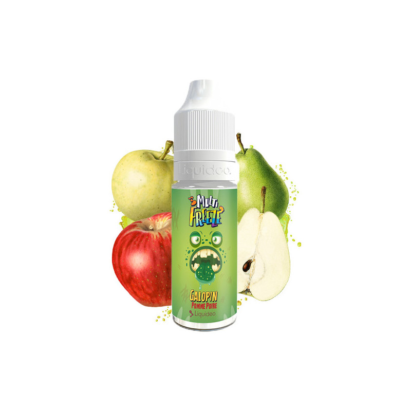 Galopin - Pomme Poire 10ml Multi Freeze by Liquideo (15 pièces)