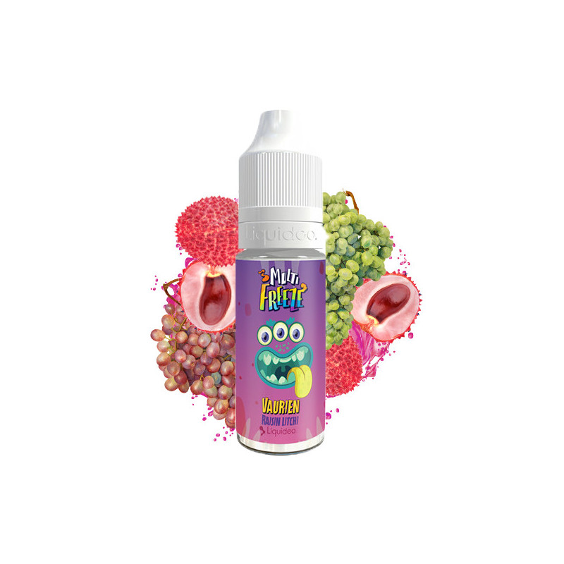 Vaurien - Raisin Litchi 10ml Multi Freeze by Liquideo (15 pièces)