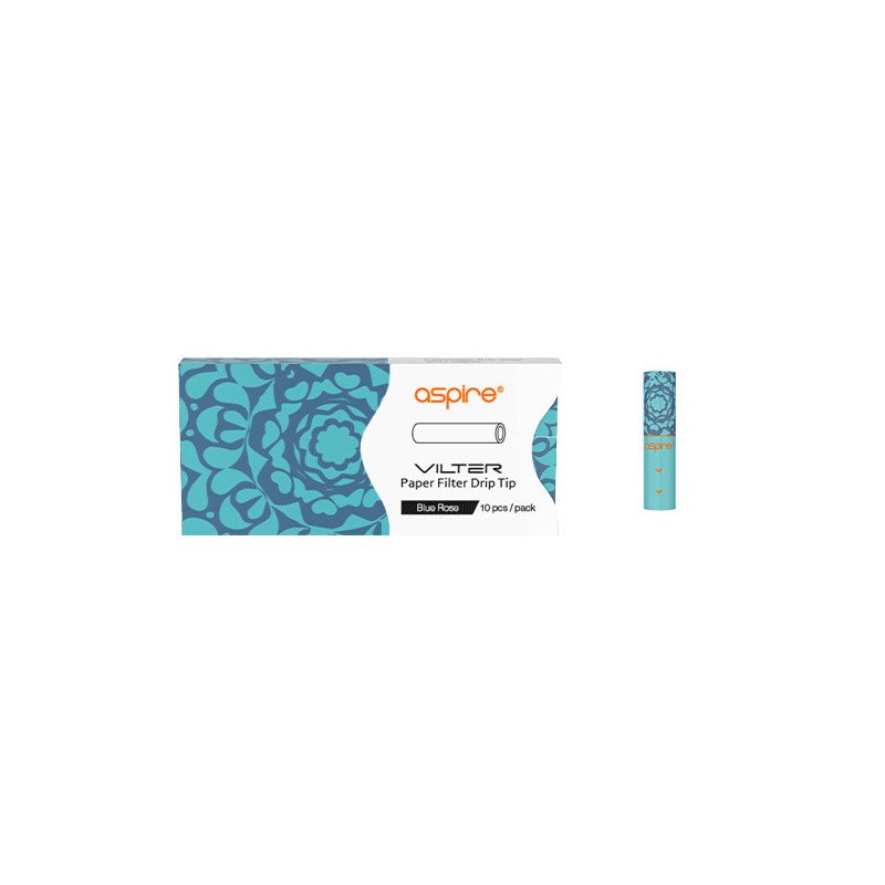Drip tip Filtre Colorés pour Kit Vilter / Vilter S Aspire (pack de 10) Drip tip Filtre Colorés pour Kit Vilter / Vilter S Aspire (pack de 10)