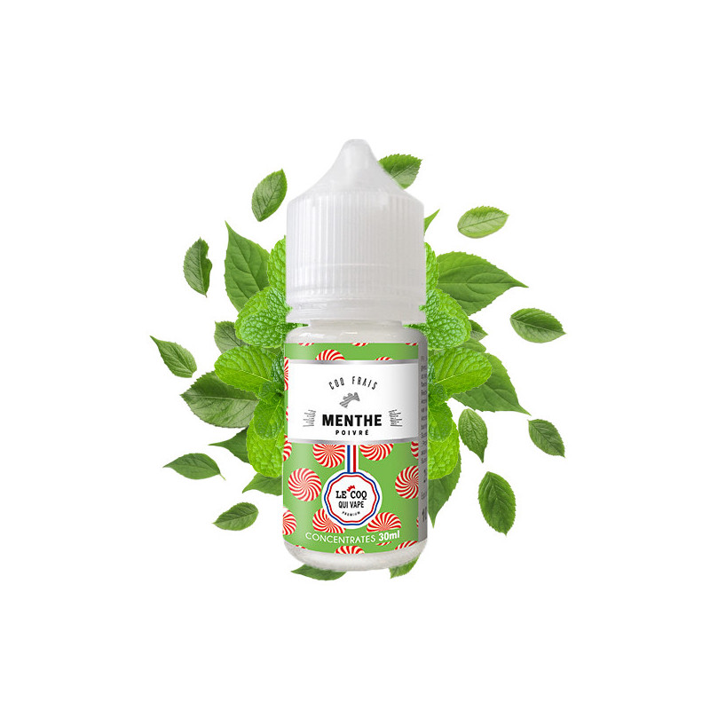 Concentré Menthe Poivrée 30ml Le Coq qui Vape (5 pièces)