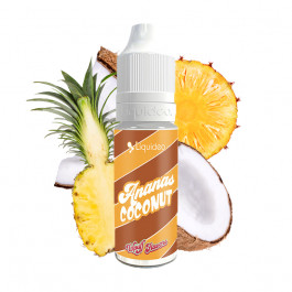 Ananas Coconut 10ml Wpuff Flavors by Liquideo (8 pièces)