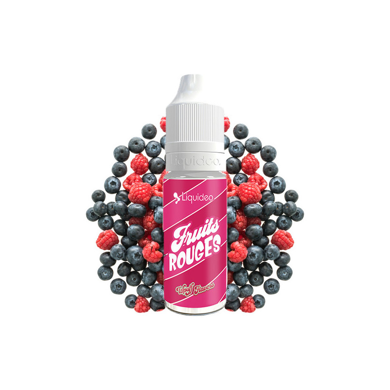 Fruits Rouges 10ml Wpuff Flavors by Liquideo (8 pièces)