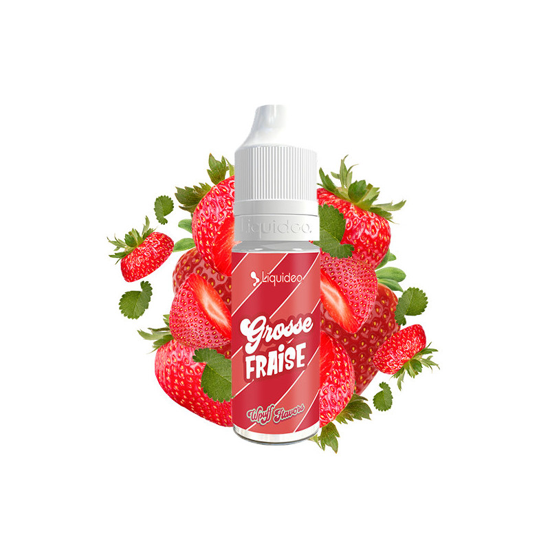 Grosse Fraise 10ml Wpuff Flavors by Liquideo (8 pièces)