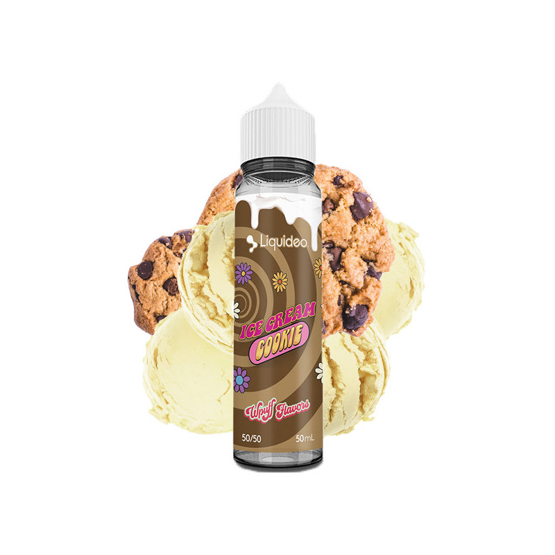 Ice Cream Cookie 50ml Wpuff Flavors by Liquideo