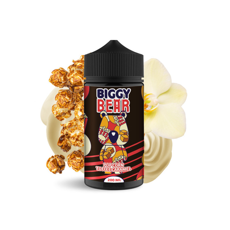 Pop Corn Toffee Caramel 200ml Biggy Bear