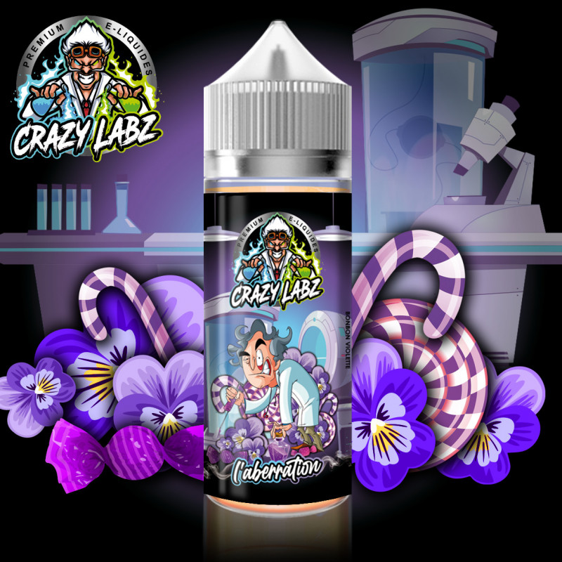 L'Abérration 100ml Crazy Labs by Belgi'Ohm