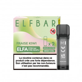 Pod Fraise Kiwi 2ml Elfa - ElfBar (pack de 2)