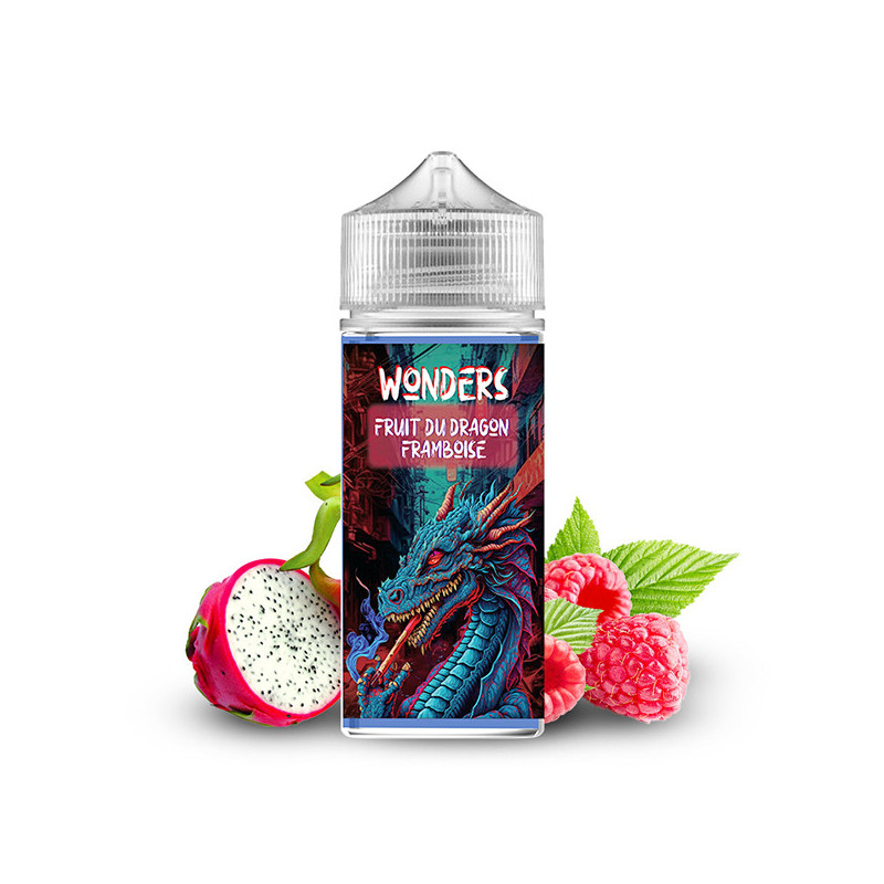 Fruits du Dragon Framboise 100ml Wonders