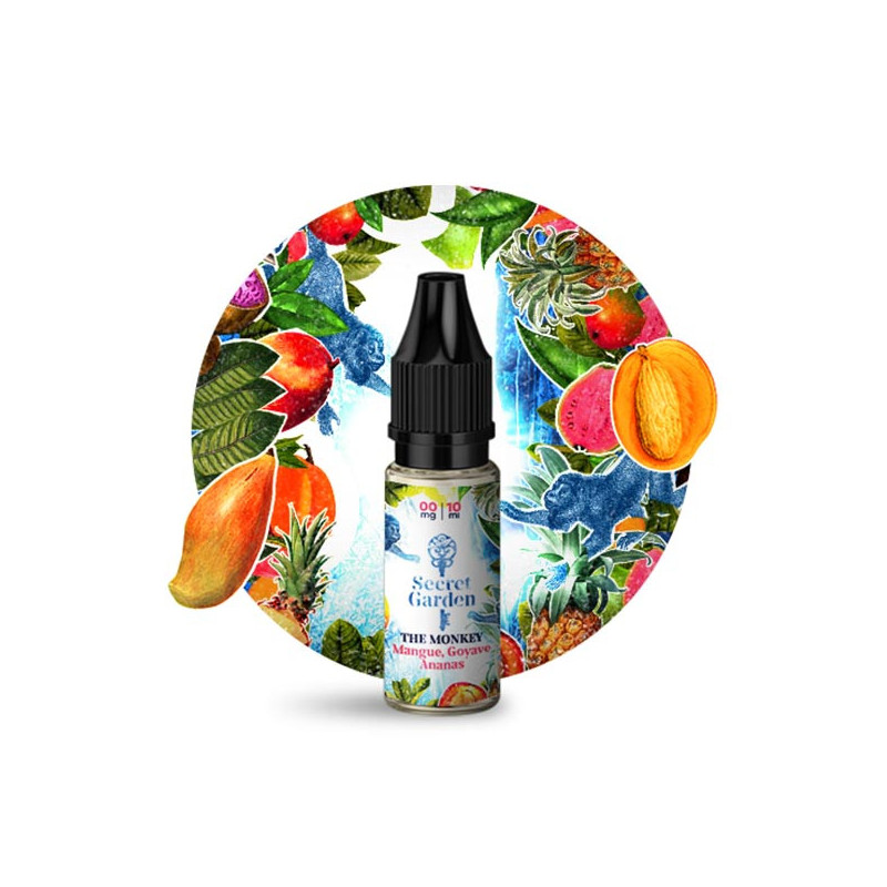 The Monkey 10ml Secret Garden by Secret's LAb (10 pièces)