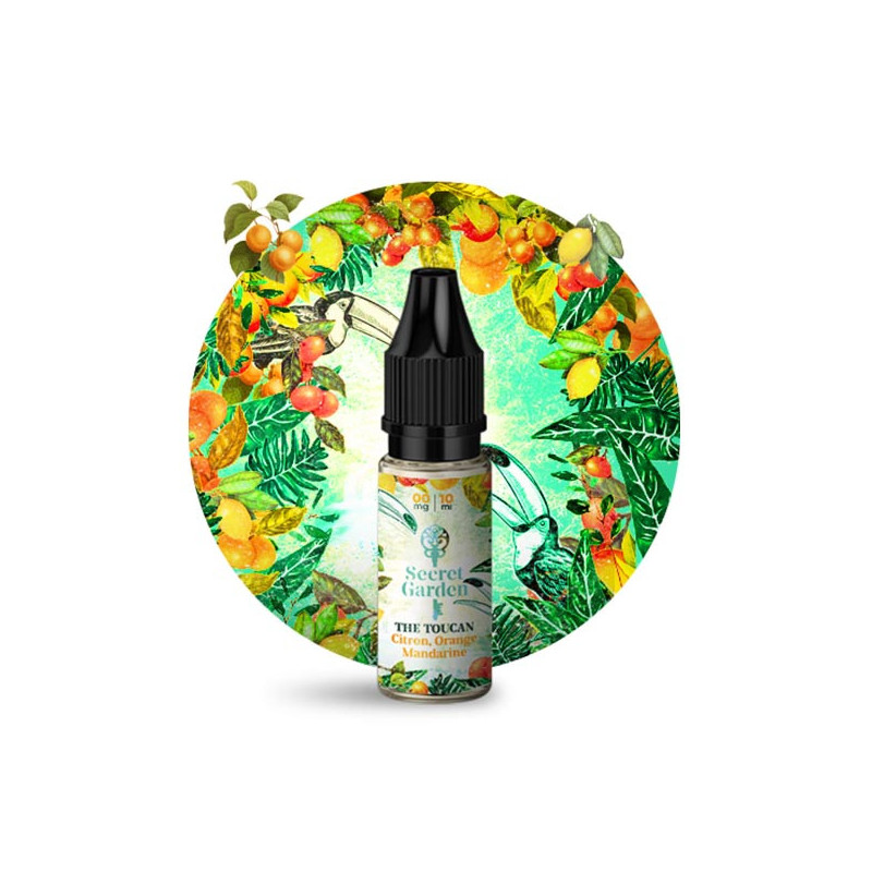 The Toucan 10ml Secret Garden by Secret's LAb (10 pièces)