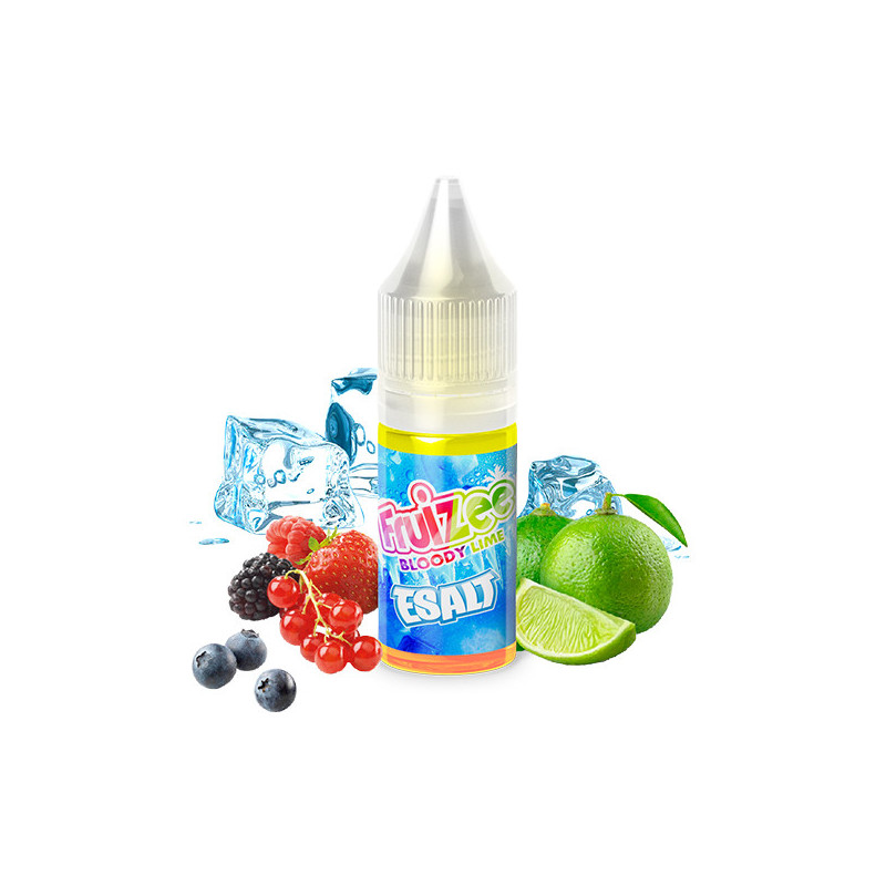 Bloody Lime 10ml Esalts - Fruizee Eliquid France (10 pièces)