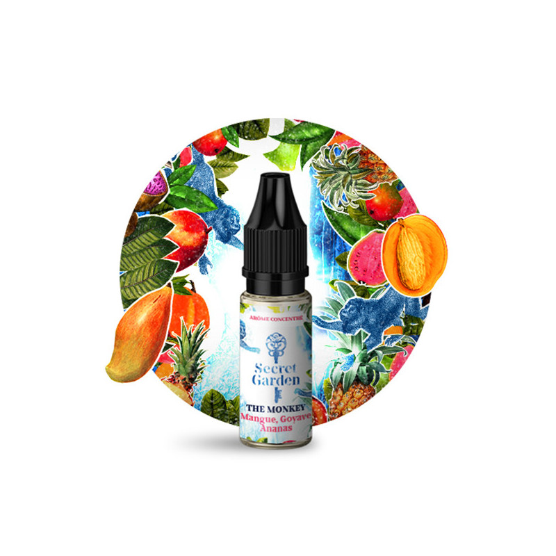 Concentré The Monkey 10ml Secret Garden by Secret's LAb (10 pièces)