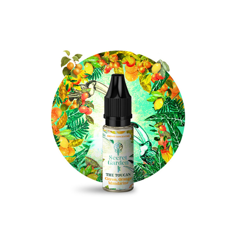 Concentré The Toucan 10ml Secret Garden by Secret's LAb (10 pièces)