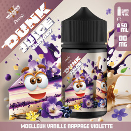 Moelleux Vanillé Nappage Violette 50ml Dunk Juice Factory - Made in Vape