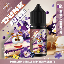 Concentré Moelleux Vanillé Nappage Violette 30ml Dunk Juice Factory - Made in Vape (5 pièces)