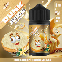 Tarte Crème Pâtissière Vanille 50ml Dunk Juice Factory - Made in Vape