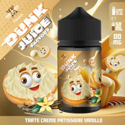 Tarte Crème Pâtissière Vanille 50ml Dunk Juice Factory - Made in Vape Tarte Crème Pâtissière Vanille 50ml Dunk Juice Factory - Made in Vape