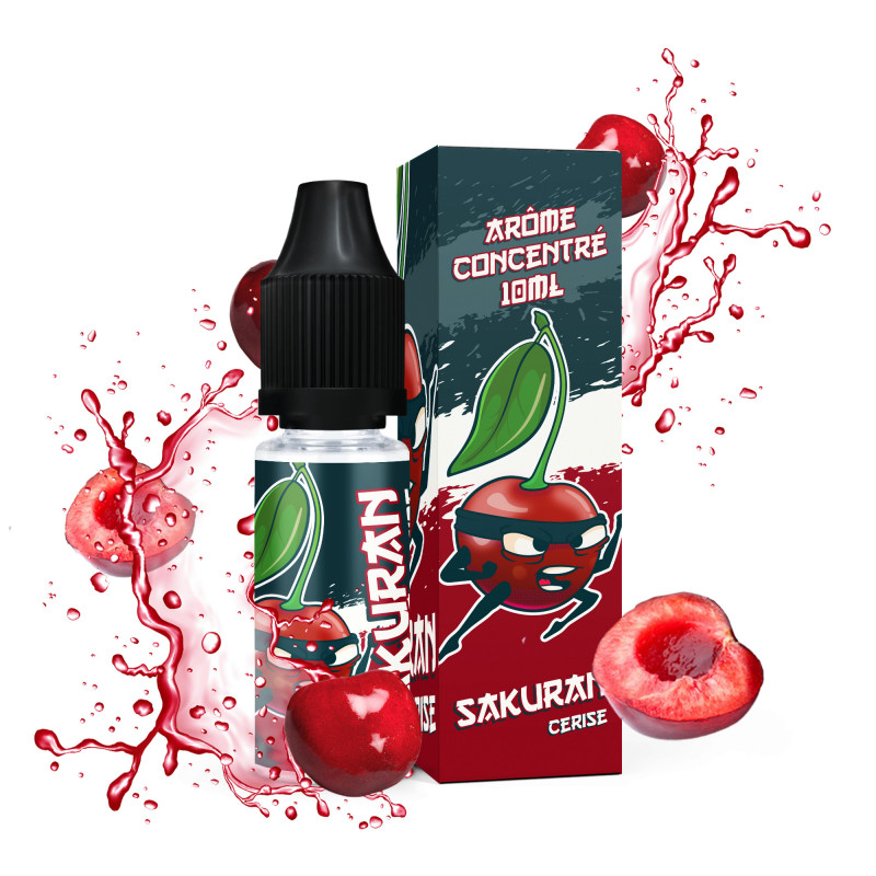 Concentré Sakuran 10ml Kung Fruits - Cloud Vapor (12 pièces)