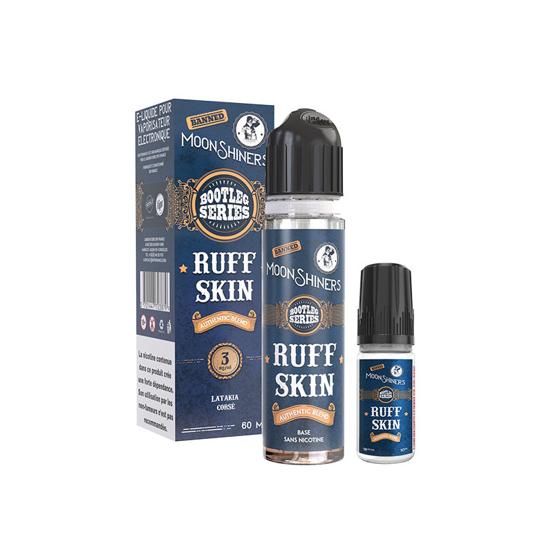 Kit Easy2Shake Ruff Skin Authentic Blend 60ml Moonshiners - Le French Liquide