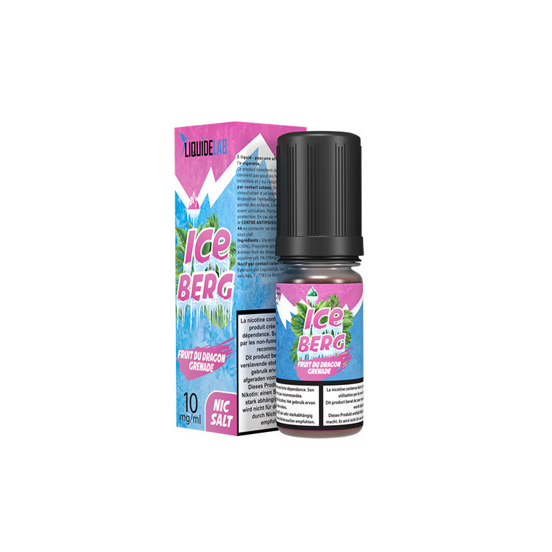 Fruit du Dragon Grenade Salt 10ml Iceberg - O'J Lab (10 pièces) Fruit du Dragon Grenade Salt 10ml Iceberg - O'J Lab (10 pièces)