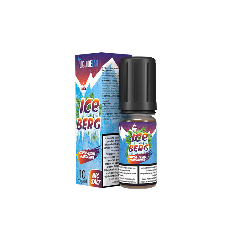 Citron Cassis Mandarine Salt 10ml Iceberg - O'J Lab (10 pièces) Citron Cassis Mandarine Salt 10ml Iceberg - O'J Lab (10 pièces)