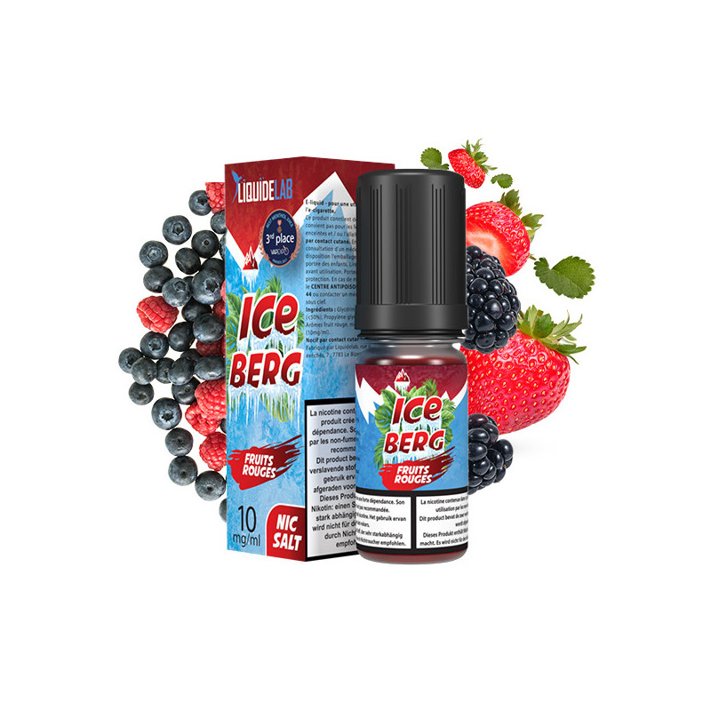 Fruits Rouges Salt 10ml Iceberg - O'J Lab (10 pièces)