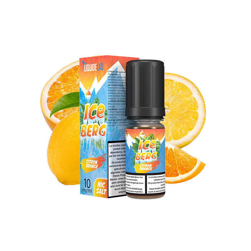 Citron Orange Salt 10ml Iceberg - O'J Lab (10 pièces)