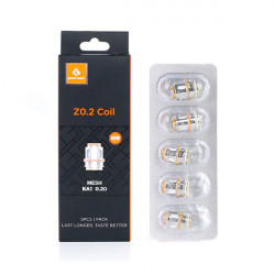 Résistances Mesh Z2 (0.2ohm) Geekvape (pack de 5)