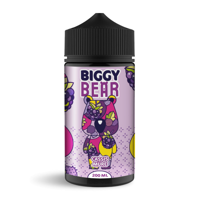 Cassis Mûre 200ml Biggy Bear Cassis Mûre 200ml Biggy Bear