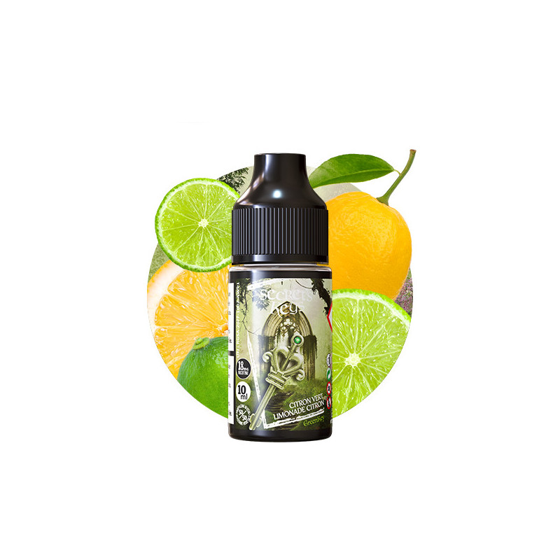 Green Key 10ml Secret's Keys by Secret's LAb (10 pièces)