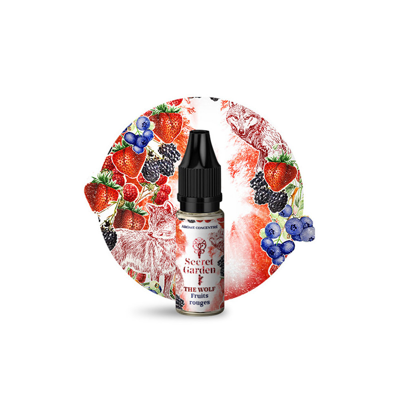 Concentré The Wolf 10ml Secret Garden - Secret's LAb (10 pièces)