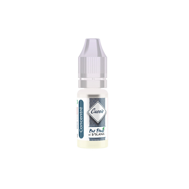 Concentré Cassis 10ml Pur Fruit - Solana (10 pièces)