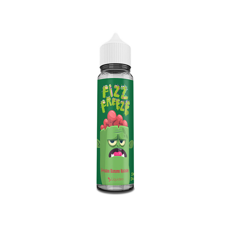 Fraise Banane Raisin 50ml Fizz & Freeze - Liquideo