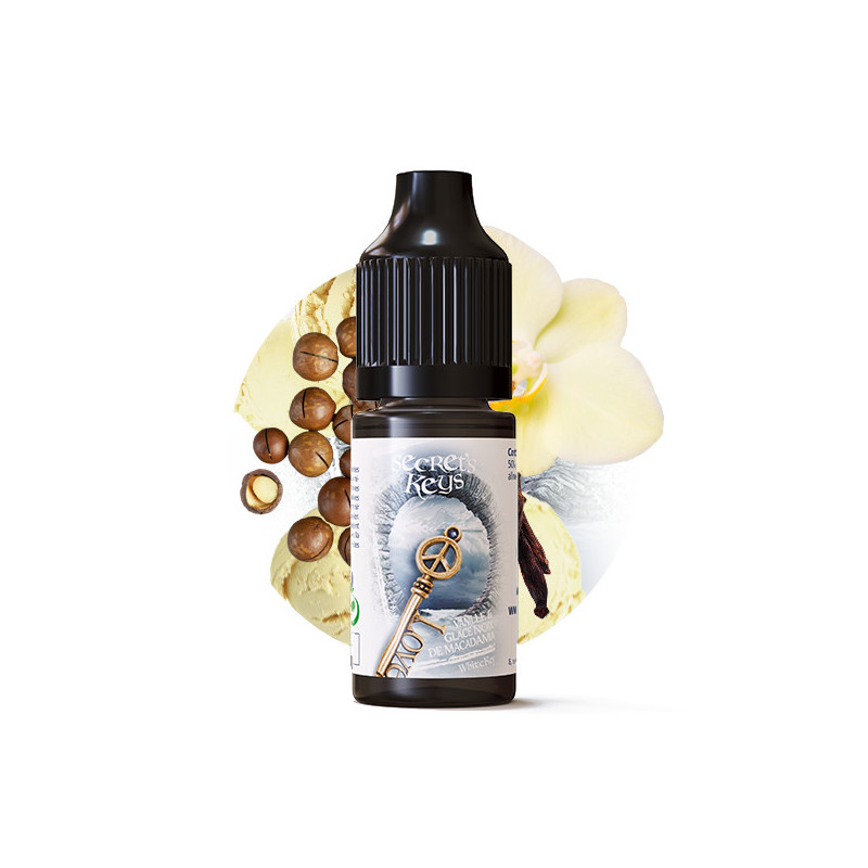 White Key 10ml Secret's Keys by Secret's LAb (10 pièces)