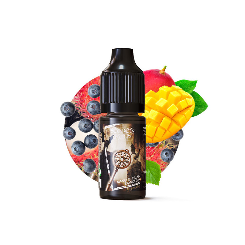 Silver Key 10ml Secret's Keys by Secret's LAb (10 pièces)