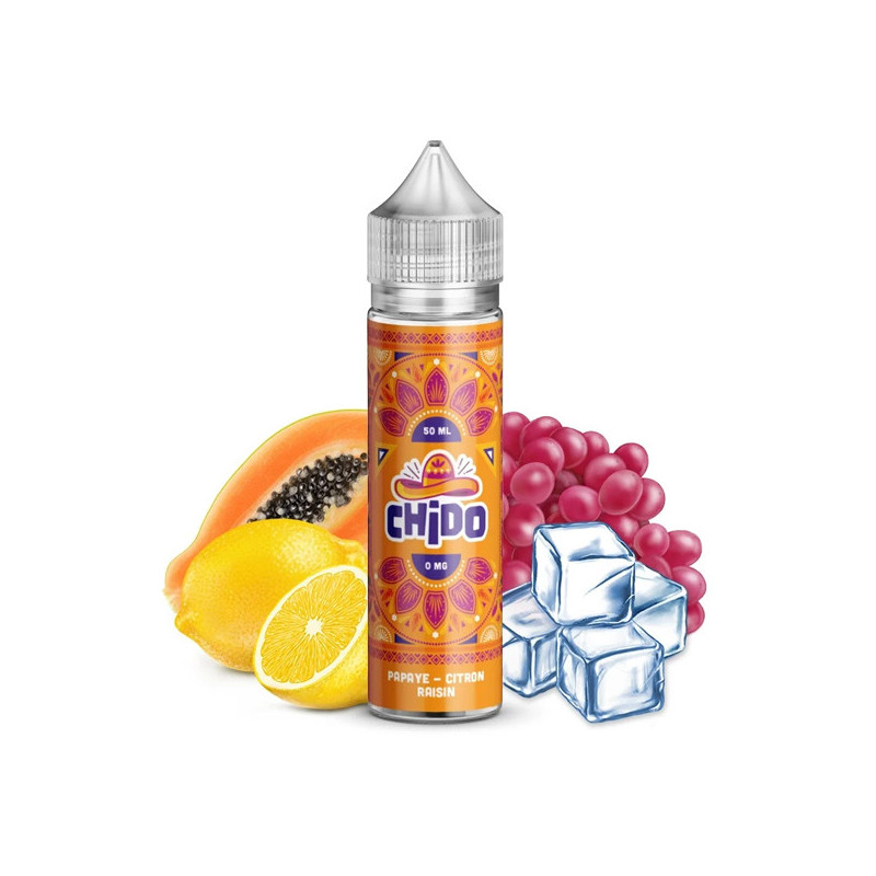 Papaye Citron Raisin 50ml - Chido