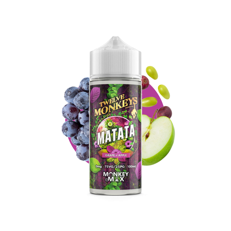 Matata 100ml Monkey Mix - Twelve Monkeys