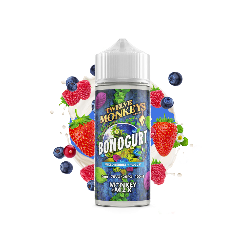 Bonogurt 100ml Monkey Mix - Twelve Monkeys