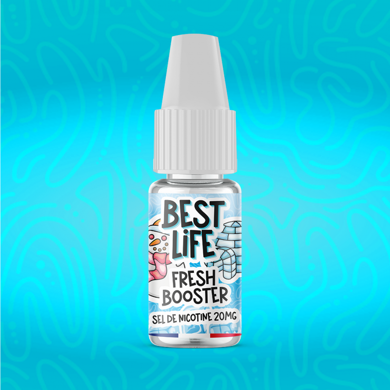 Booster de nicotine Fresh Salt 10ml - Best Life (50 pièces)