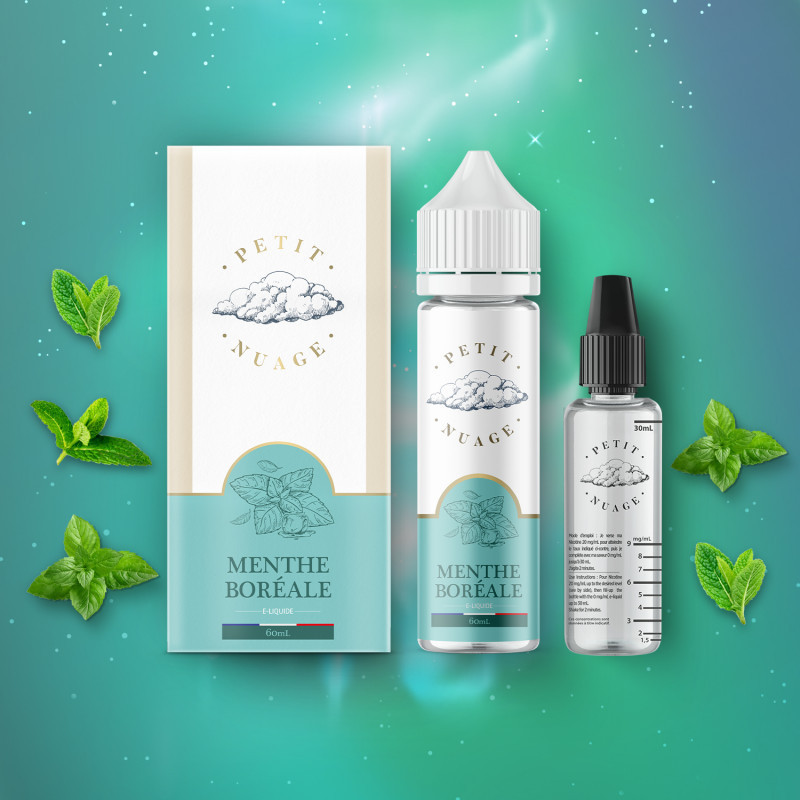 Menthe Boréale 60ml - Petit Nuage