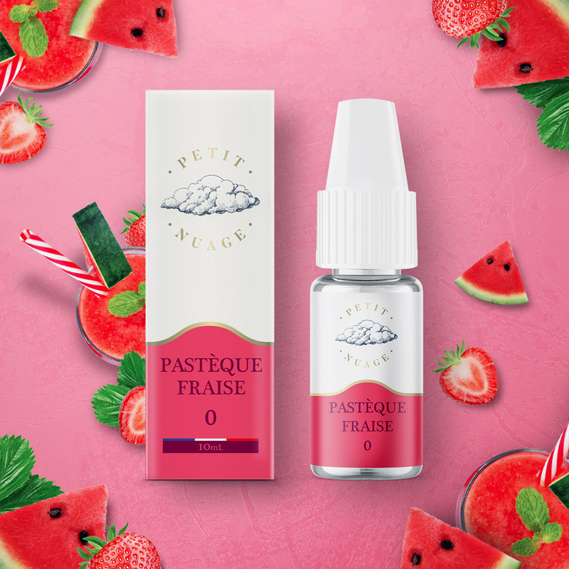 Pastèque Fraise 10ml - Petit Nuage (5 pièces)