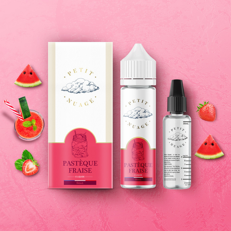 Pastèque Fraise 60ml - Petit Nuage