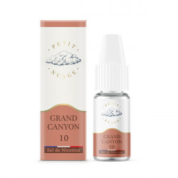 Grand Canyon - Salt 10ml - Petit Nuage (5 pièces) Grand Canyon - Salt 10ml - Petit Nuage (5 pièces)