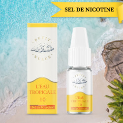 L'Eau Tropicale - Salt 10ml - Petit Nuage (5 pièces) L'Eau Tropicale - Salt 10ml - Petit Nuage (5 pièces)