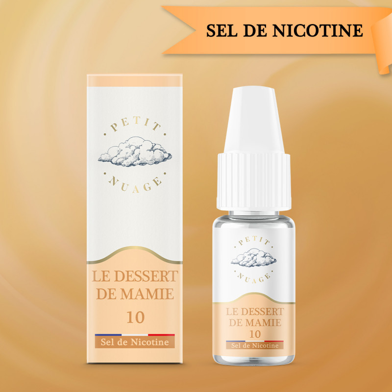 Le Dessert de Mamie - Salt 10ml - Petit Nuage (5 pièces)