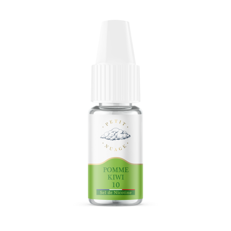 Pomme Kiwi - Salt 10ml - Petit Nuage (5 pièces) Pomme Kiwi - Salt 10ml - Petit Nuage (5 pièces)